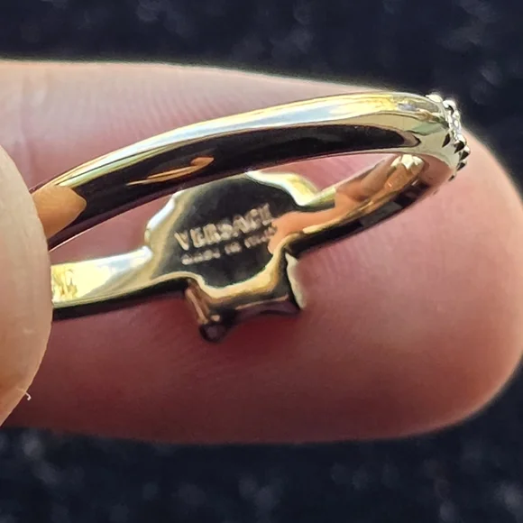 New La Medusa Crystal Ring Sz 25 (Us 11) Retails $295 Currently - Picture 8 of 8